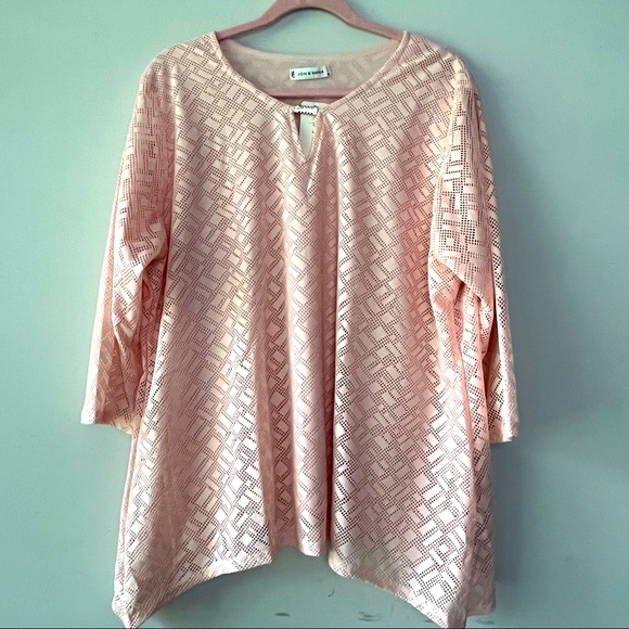 Jon & Anna Pink Top NWTS - Picture 5 of 11